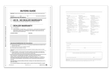 Buyers Guide - 1 Part - AS IS - Interior